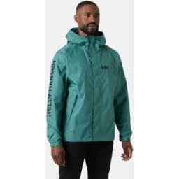 Helly Hansen Men's Ervik Fully Waterproof Jacket Green XL