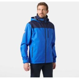 Helly Hansen Men’s Crew Hooded Jacket 2.0 Blue L