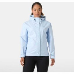 Helly Hansen Women's Seven J Breathable Rain Jacket Blue M