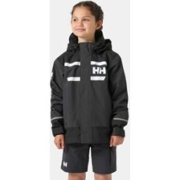 Helly Hansen Juniors' Salt Port 2.0 Jacket Black 10