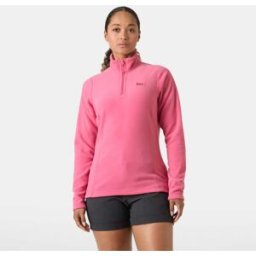 Helly Hansen Women's Daybreaker 1/2 Zip Light Fleece Pink XS
