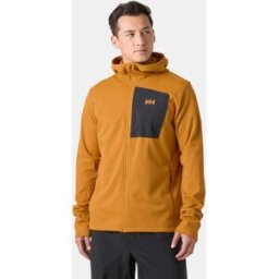 Helly Hansen Men's Versalite Hooded Fleece Jacket Brown M
