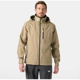 Helly Hansen Men’s Crew Hooded Jacket 2.0 Beige XL
