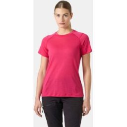 Helly Hansen Women’s HH Durawool T-Shirt Pink XS