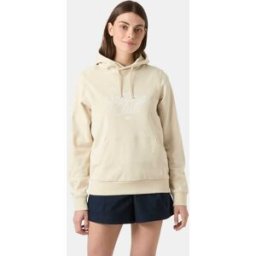 Helly Hansen Women's Core Graphic Hoodie White L