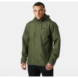Helly Hansen Men's Dubliner Shell Rain Jacket Green 3XL