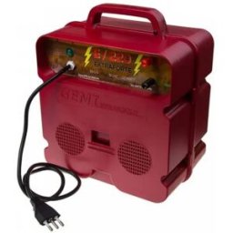 Gemi Elettronica Electric fence energiser e/220 220–240v extrastrong up to 8 km (mains) for electric fence for horses cattle wild boar pigs gemi