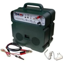 Gemi Elettronica Electric fence energiser b/12 dual power 12v battery / 220–240v mains up to 5 km for electric fence / fencing gemi