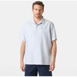 Helly Hansen Men's Shore Short Sleeve Shirt Blue L