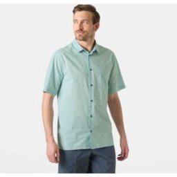 Helly Hansen Men's Viken Short Sleeve Shirt Blue 2XL