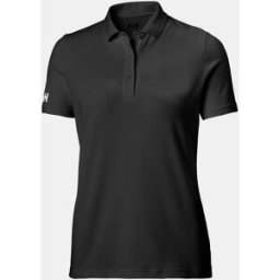 Helly Hansen Women's Crew Technical Navy Polo Shirt Black 2XL