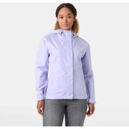 Helly Hansen Women's Seven J Breathable Rain Jacket Purple L