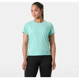 Helly Hansen Women's Shine Solen T-Shirt Green M