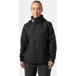 Helly Hansen Women’s Crew Hooded Jacket 2.0 Black 4XL
