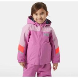 Helly Hansen Kids’ Rider Insulated Ski Jacket Pink 2