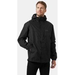 Helly Hansen Men's Vancouver Rain Jacket Black L