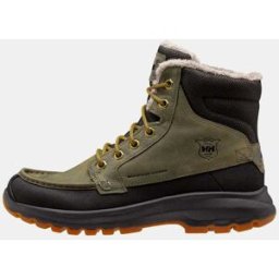 Helly Hansen Men's Garibaldi V3 Waterproof Leather Boots Green 10