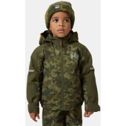 Helly Hansen Kids' Legend 2.0 Insulated Ski Jacket Green 1