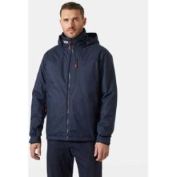 Helly Hansen Men's Crew Hooded Pile Jacket Navy XL
