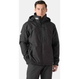 Helly Hansen Men's Crew Hooded Pile Jacket Black L