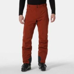 Helly Hansen Men's Alpha Lifaloft Lightweight Mountain Ski Pants Red 2XL