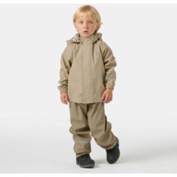 Helly Hansen Kids' Bergen 2.0 Pu Rainset Beige 5