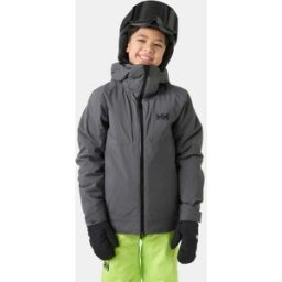 Helly Hansen Junior Alpha Resort Ski Jacket Grey 10