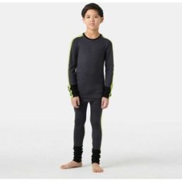 Helly Hansen Junior Lifa Merino Midweight Base Layer Set Grey 13