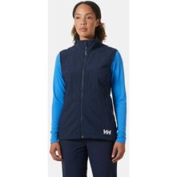 Helly Hansen Women's Paramount Athletic Cut Softshell Vest Navy L