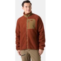 Helly Hansen Men's Panorama Pile Fleece Block Jacket Red S