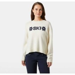 Helly Hansen Women's Bliss Ski Knit Sweater White L