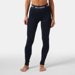 Helly Hansen Women's Lifa Merino Midweight Base Layer Pants Navy L