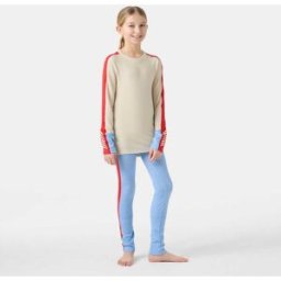 Helly Hansen Junior Lifa Merino Midweight Base Layer Set Blue 13