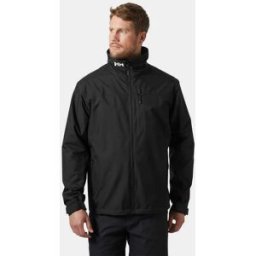 Helly Hansen Men’s Crew Midlayer Jacket 2.0 - Black/Ebony - S