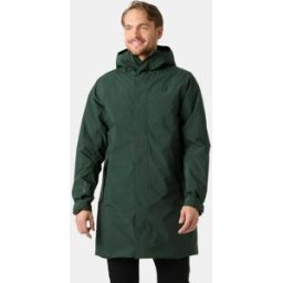 Helly Hansen Men's Brussel Insulated Raincoat - Green - M