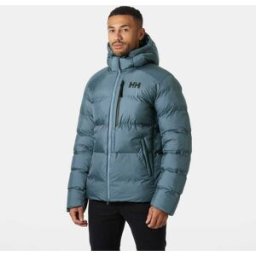 Helly Hansen Men's Active Winter Parka - Blue/Purple - L