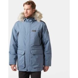 Helly Hansen Men's Reine Parka - Blue/Purple - L
