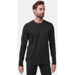 Helly Hansen Men's Lifa® Max Crew Base Layer - Black/Ebony - L