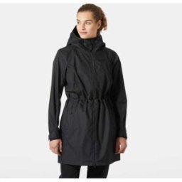 Helly Hansen Women's Westport Raincoat - Black/Ebony - XS