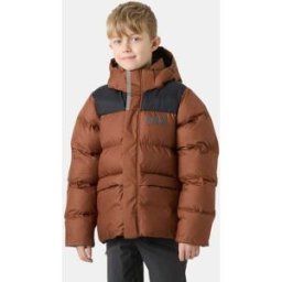 Helly Hansen Juniors' Specter Puffy Jacket - Yellow/Green - 13