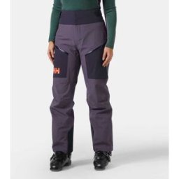 Helly Hansen Women's Sogn Shell Ski Pants - Blue/Purple - M