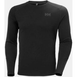 Helly Hansen Men's Lifa® Active Crew Base Layer - Black/Ebony - M