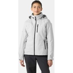 Helly Hansen Women's Crew Hooded Pile Jacket - Grey - S