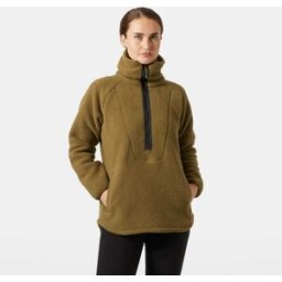 Helly Hansen Women's Bliss Pile Fleece 1/2 Zip - Brown - XS