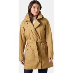 Helly Hansen Women's Welsey Ii Waterproof Insulated Trench - Brown - S