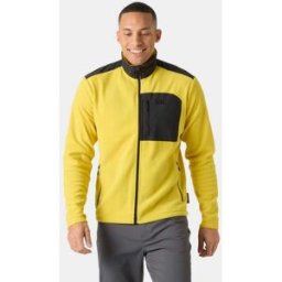 Helly Hansen Men's Daybreaker Block Microfleece Jacket - Yellow/Green - 2XL