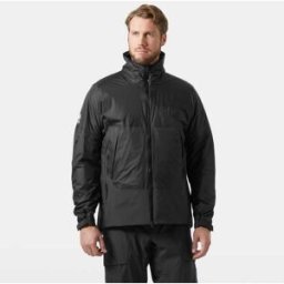 Helly Hansen Unisex Ægir Midlayer Jacket - Black/Ebony - L