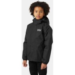 Helly Hansen Juniors' Vancouver Fleece Insulated Jacket - Black/Ebony - 14