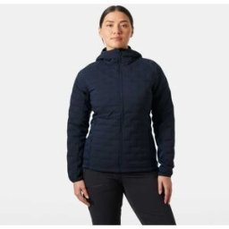 Helly Hansen Women's Hp Hooded Stretch Insulator - Blue - M