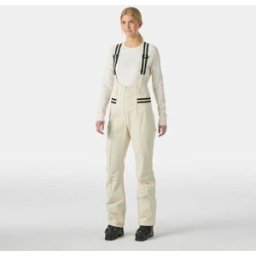 Helly Hansen Women's Avanti Softshell Ski Bib Pants - White/Cream - XS